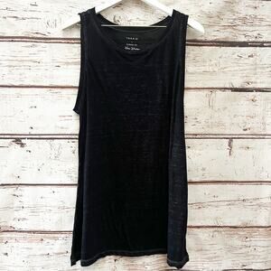 TORRID Classic Fit Black Heathered Tank Top Sz 1